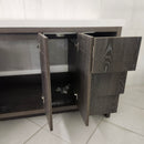 Vida Deco York 71 x 21 Vanity and Aura Countertop Sink Combo No handles Floormount Clearance as is L1-12