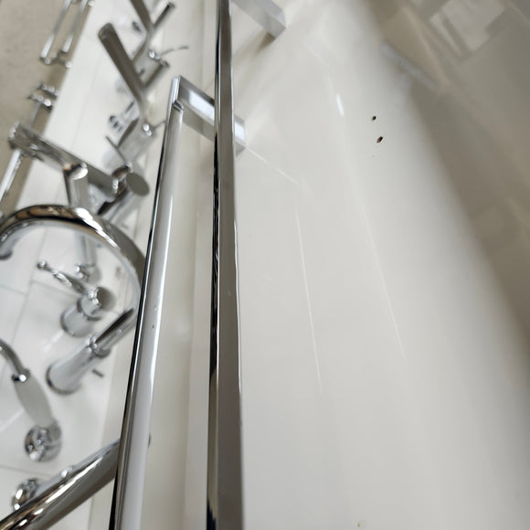 Vida 940 Series 24 Inch Towel Bar Bathroom Accessory Chrome Finish Floormodel Clearance As Is