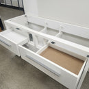 Vida 60 Inch Floormount Bathroom Vanity no countertop sold as is Floormodel Clearance (212)-14