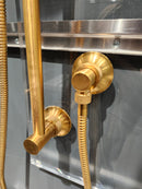 House of Rohl Gold Shower Accessories Floormodel Clearance as is rough in not included-8