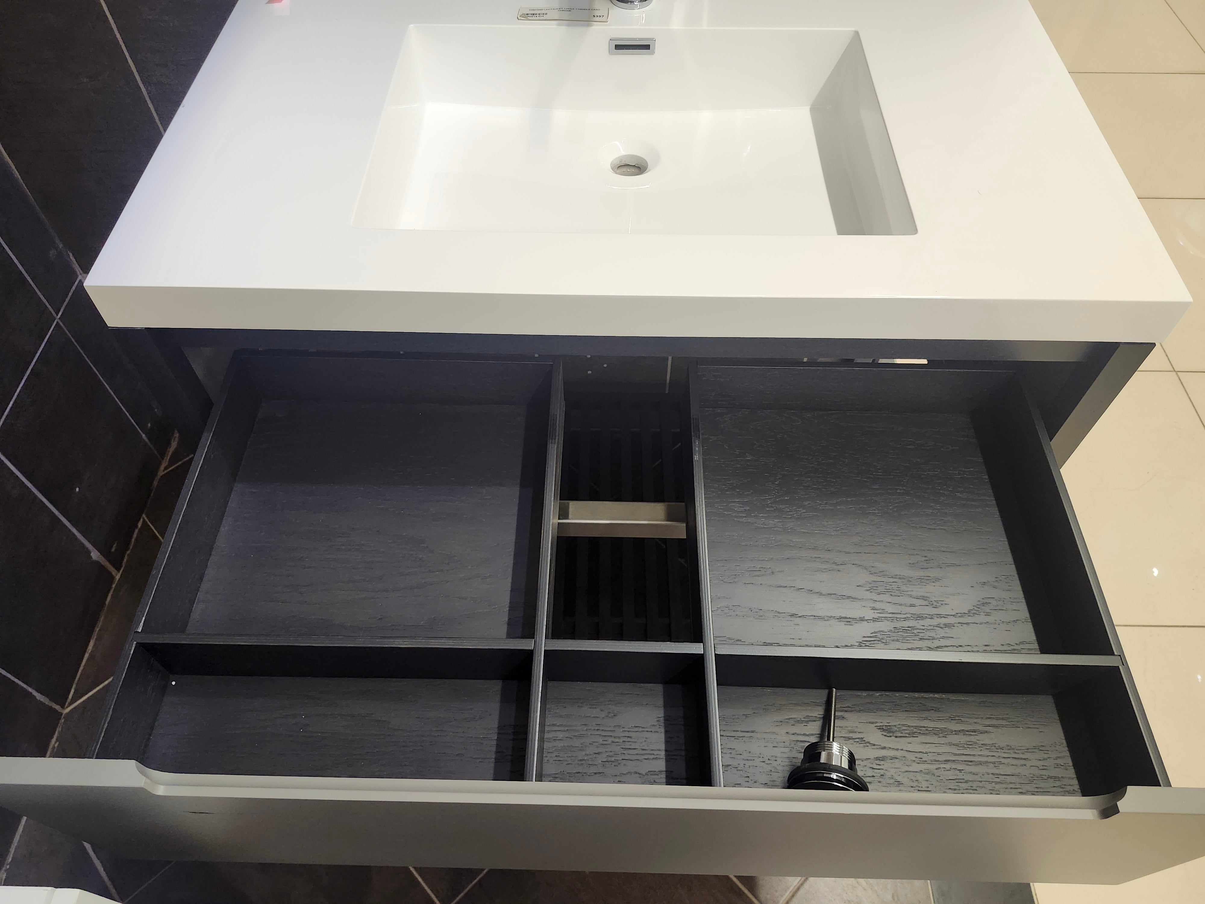 36" Aura Astoria Vanity & Countertop Combo (as is)