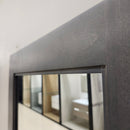 CB 20 x 32 Grey Vanity Mirror Sold as is Floormodel Clearance Isle next to G-7