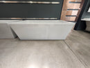 Neptune Freestanding Bathtub 66 x 36 Air Side Ametys White AM3260A Floormodel As is Etobicoke-2