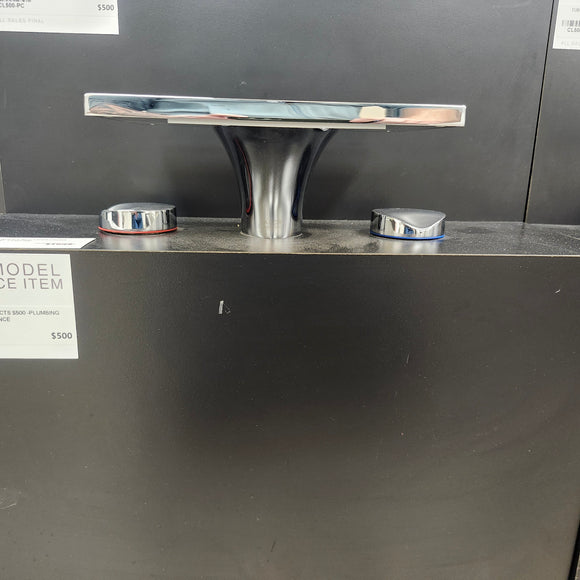 Hansgrohe Axor Series Bathroom Faucet 8cc 3 hole Maussaud Chrome Floormodel Clearance as is