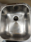 Blanco Supreme 512729 36 Inch Undermount Super Supreme 1 & 3/4 Bowl Stainless Steel Sink Floormodel Clearance as is-3