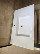 Vida Turin 37" White/Black Vanity with Countertop Combo (as is)-3