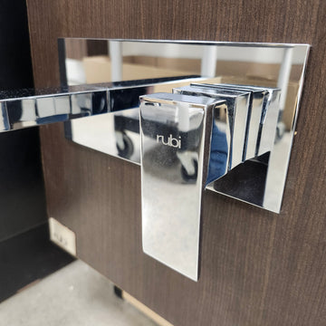 Rubi Quatro Wallmount Bathroom Faucet Vessel 1 Handle Floormodel Clearance As is - 0