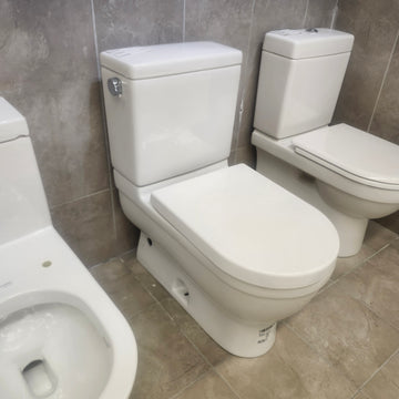 Duravit Starck 2pc Toilet with Seat Combo Floormount Sold As Is (I16)