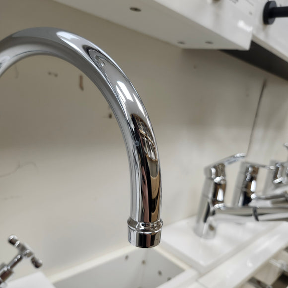 Hansgrohe Axor Single Hole Gneck Kitchen Faucet Traditional Floormodel Clearance Sold as is