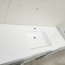 Vida 60 Inch Bathroom Vanity and Urban Sink Top Floormodel Clearance sold as is (212)-4