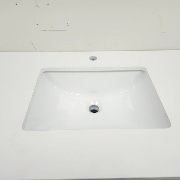 Vida 60 Inch Bathroom Vanity & Quartz Top Floormodel Clearance Sold As Is (212)