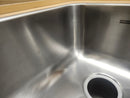 Franke 31 x 18 Overmount Drop In Double Bowl Kitchen Sink Stainless Steel 14 inch bowls floormodel as is-6