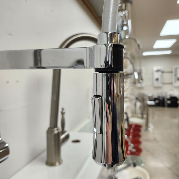 Blanco G-Neck Kitchen Sink Faucet Sold As is Floormodel Clearance