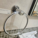 Rubinet H2O Towel Ring Bathroom Accessory Floormodel As is Clearance Chrome (H19)-4