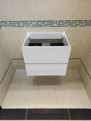23" Moda White Wall Vanity (as is) g5-1