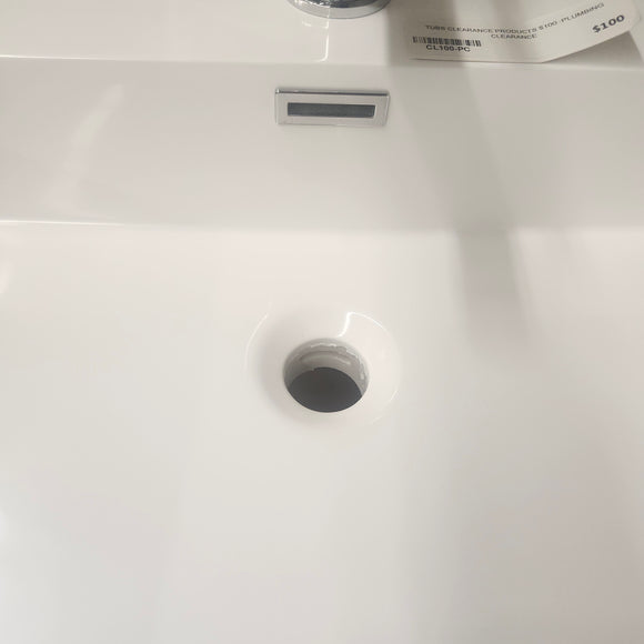 Aura Grand River 30 x 22 Floormount Vanity with Countertop Sink Top Combo Floormodel Clearance as is J11
