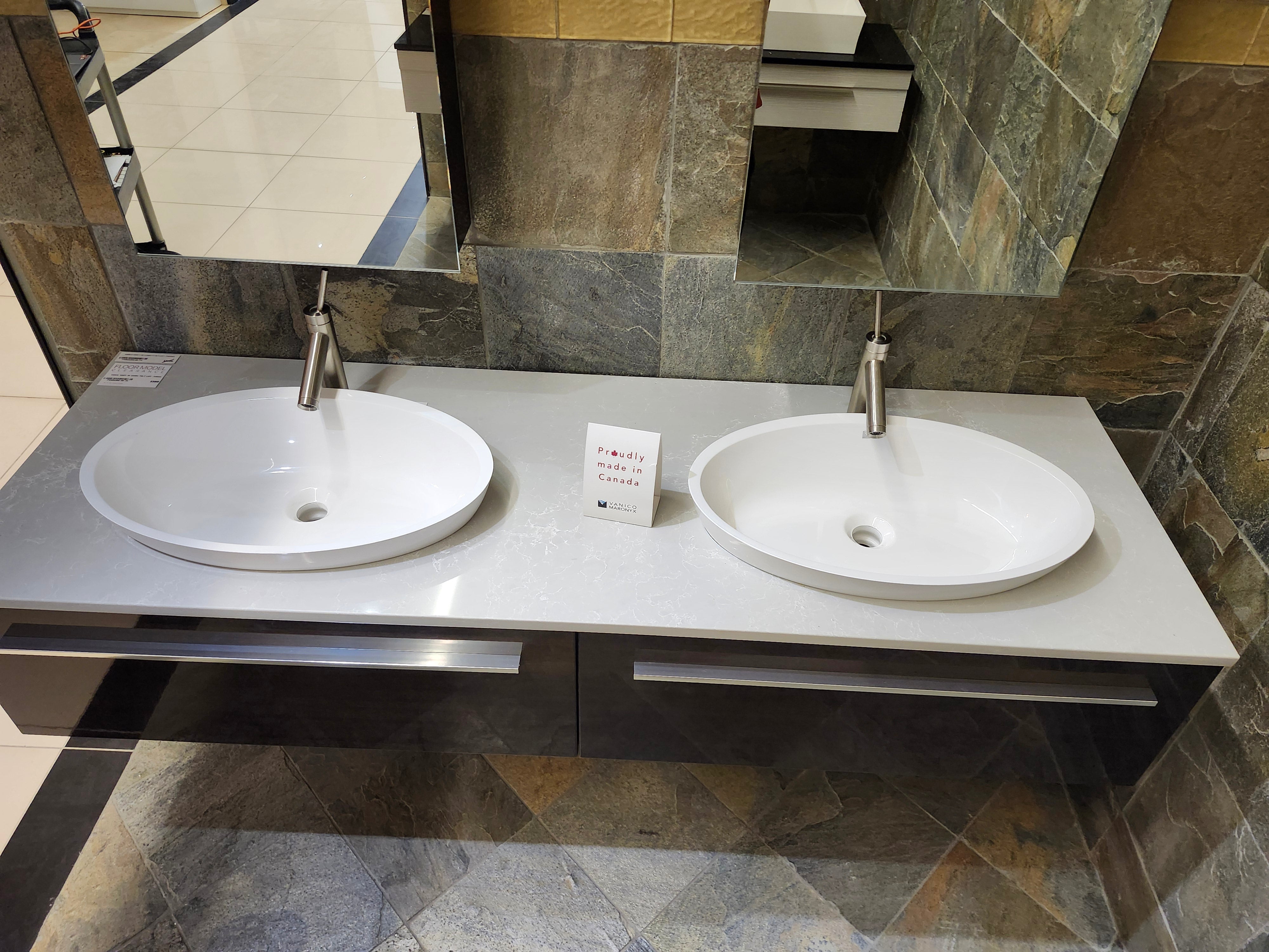 66" Vanico T-Loft Vanity Combo (as is)