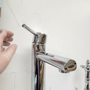 Single Hole Bathroom Faucet with Lever Handle Floormodel As Is-6