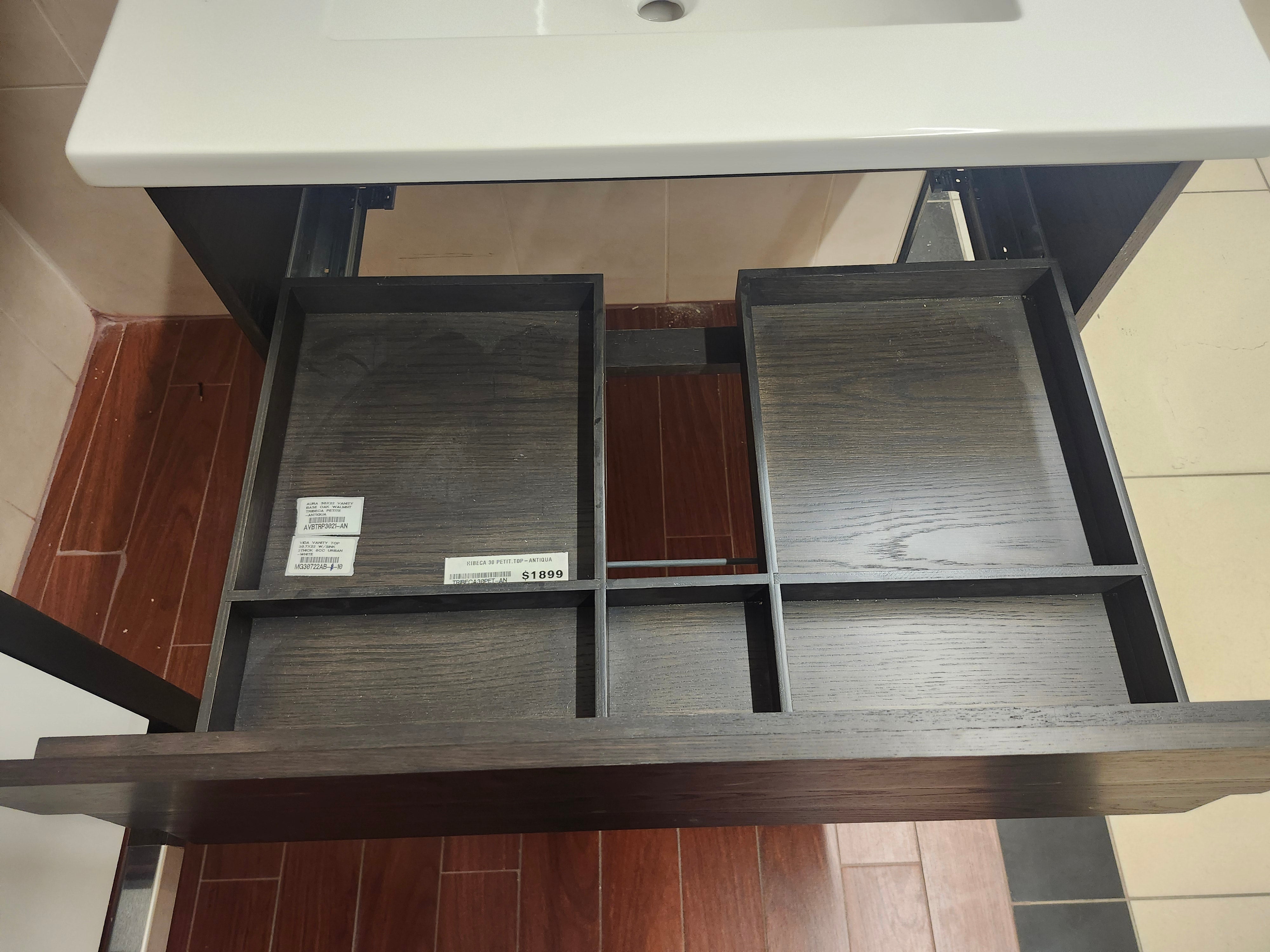 30" Aura Vanity with Countertop Combo (as is)