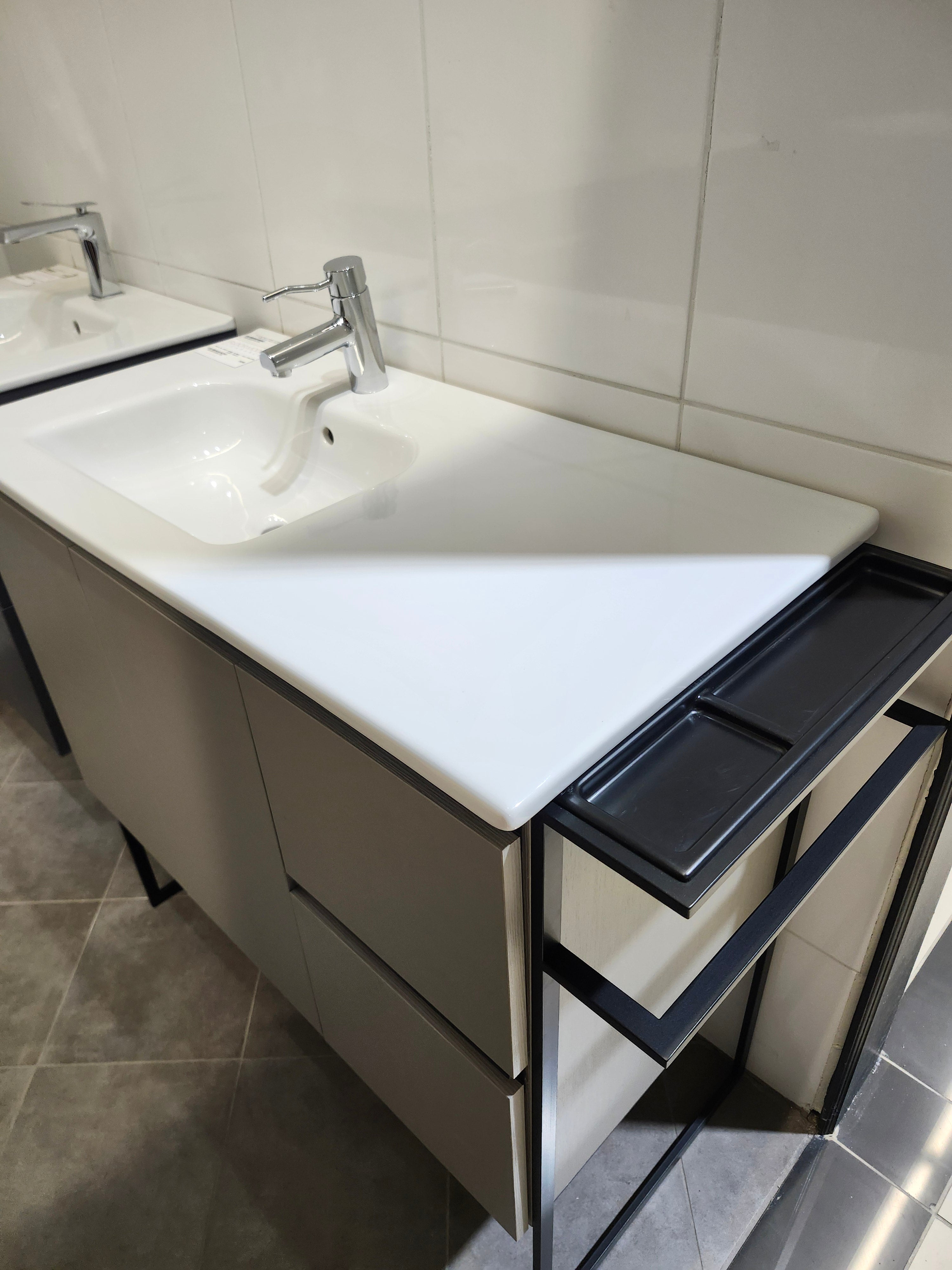 36" Royo Structure Vanity & Countertop Combo (as is)