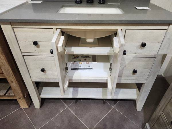 42" Fairmount Riverview Vanity & Countertop Combo (as is)