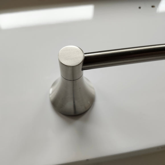 Vida 928 Series 24 Inch Towel Bar Bathroom Accessory Brushed Nickel Finish Floormodel Clearance As Is