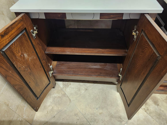 33" Kohler Westmore Vanity & Countertop Combo wit Mirror (as is) l6