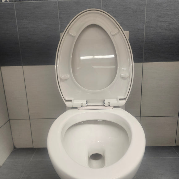 American Standard Boulevard Elongated Right Heigh 4.8lt White Toilet Floormodel Clearance as is J10
