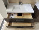 36" Vanico Duo Vanity & Countertop Combo with Matching Linen (as is) l11-2