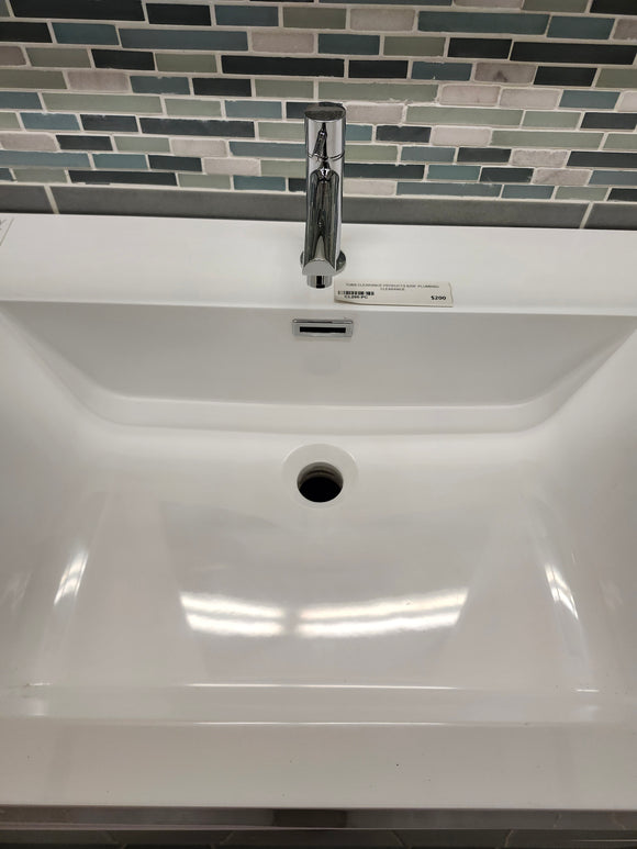 Moda 31 Vanity with Countertop (as is) g6 with mirror wallhung