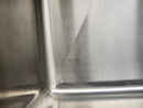 Vida Acute Stainless Steel Square Undermount Kitchen Sink Floormodel Clearance as is etobicoke-6