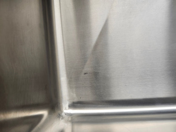 Vida Acute Stainless Steel Square Undermount Kitchen Sink Floormodel Clearance as is etobicoke