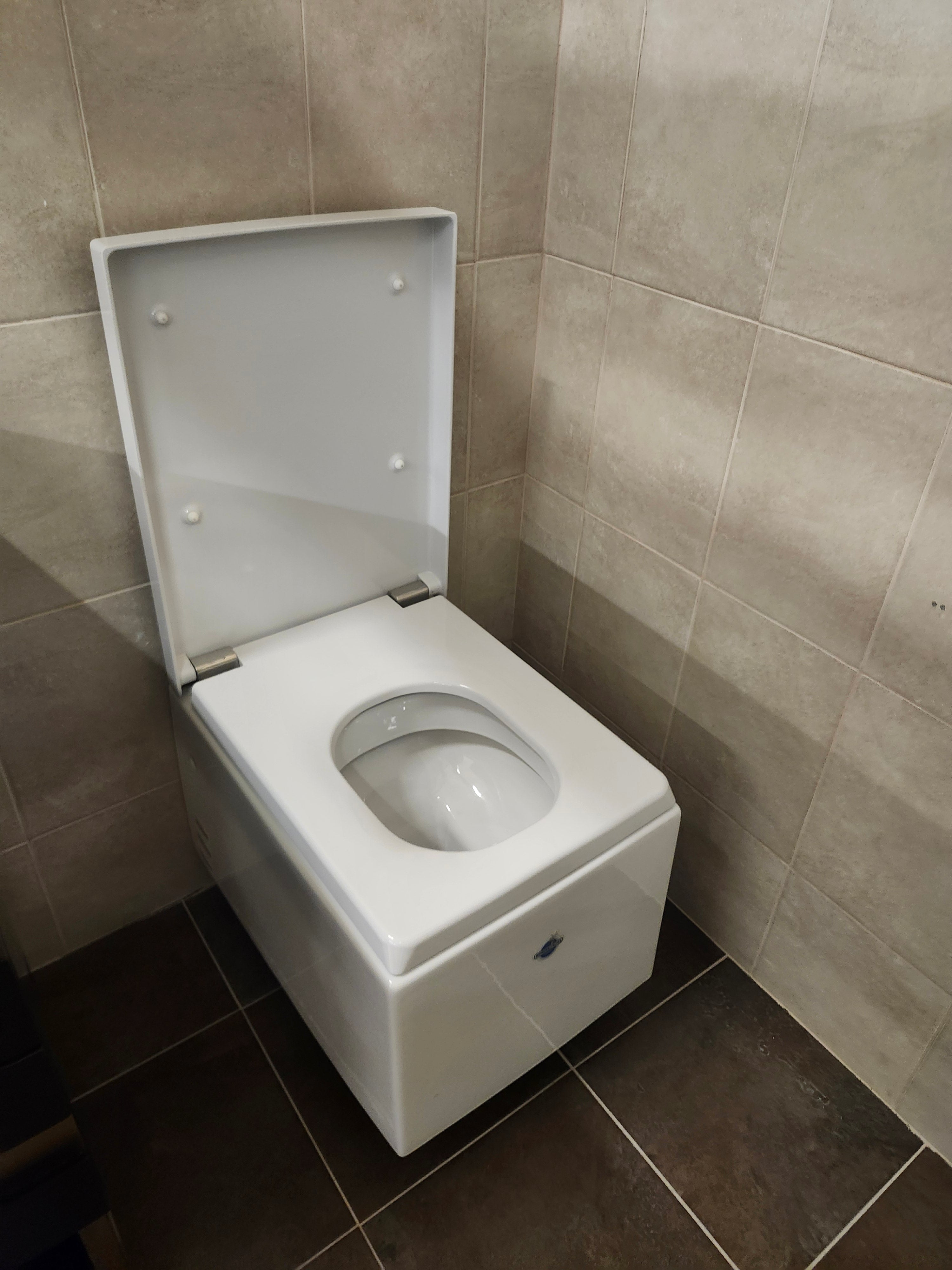 Duravit Elongated Wallhung Toilet and Seat Combo (as is) - 0