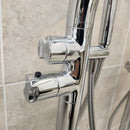 Victoria & Albert Roman Deck Faucet Floormount Thermostatic Tub Filler TU14 Floormodel clearance as is m8-2