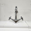 Riobel Single Hole Classic Bathroom Faucet with Lever Handle Floormodel As Is-3