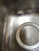 Blanco Performa 21 Inch Undermount Double Bowl Bar Sink with 18 Gauge 304 Series Stainless Steel and Sound Deadening Insulation Floormodel Clearance As Is 513640-7