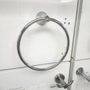 Vida Robe Hook Round Bathroom Accessory Floormodel Clearance As Is-1