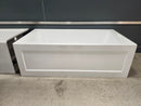 Aura Alcove Tub with Skirt Floormodel Clearance with Skirt Left Hand Drin As is 60 x 32 forma-2