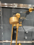 House of Rohl Gold Shower Accessories Floormodel Clearance as is rough in not included-4