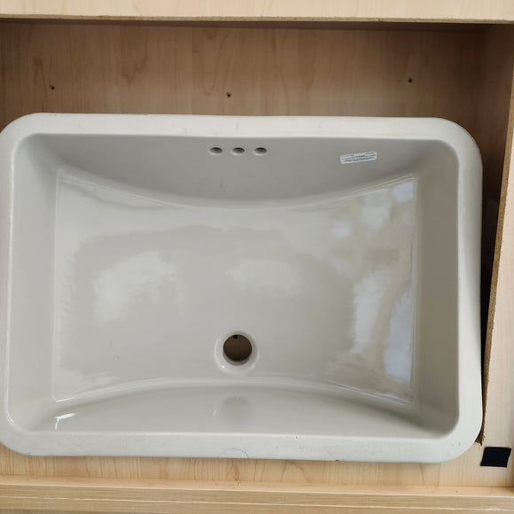Undermount Square Bathroom Vanity Sink Floormodel Clearance As is m10