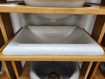 Native Trails Drop In Bathroom Sink 18 x 12 Montecite Pearl Floormodel As Is Etobicoke