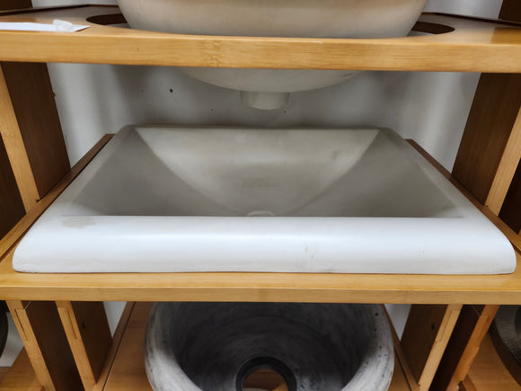 Native Trails Drop In Bathroom Sink 18 x 12 Montecite Pearl Floormodel As Is Etobicoke