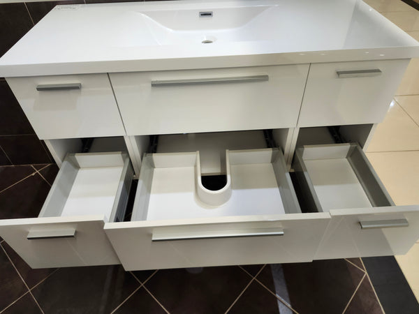47" Rubi Vanity & Countertop Combo (as is)