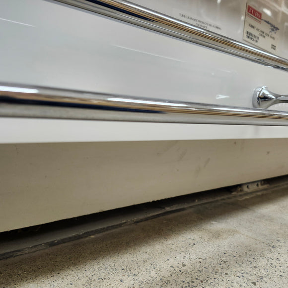 Rubinet Raven Chrome 18 Inch Towel Bar Floormodel Sold As Is