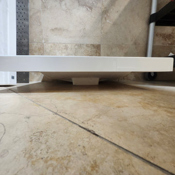 Duo 24 x 17 3/4 Countertop Vanity Sink no Overflow White Floormodel As Is L15 - 0