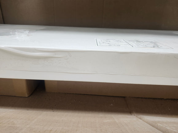 66 x 22 1/4 Double Sink Countertop for Bathroom Vanities White Floormodel Clearance As is