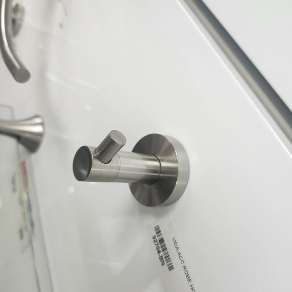 Vida 927 Series Single Robe Hook Bathroom Accessory Floormodel Clearance As Is