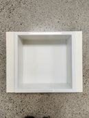 Rubinet 12 x 12 Niche Shower In wall accessory White Floormodel Clearance-1