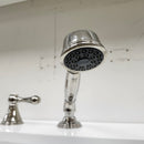 Grohe 4pc Roman Deck Faucet  with Hand Held Shower Floormodel Clearance As is-12