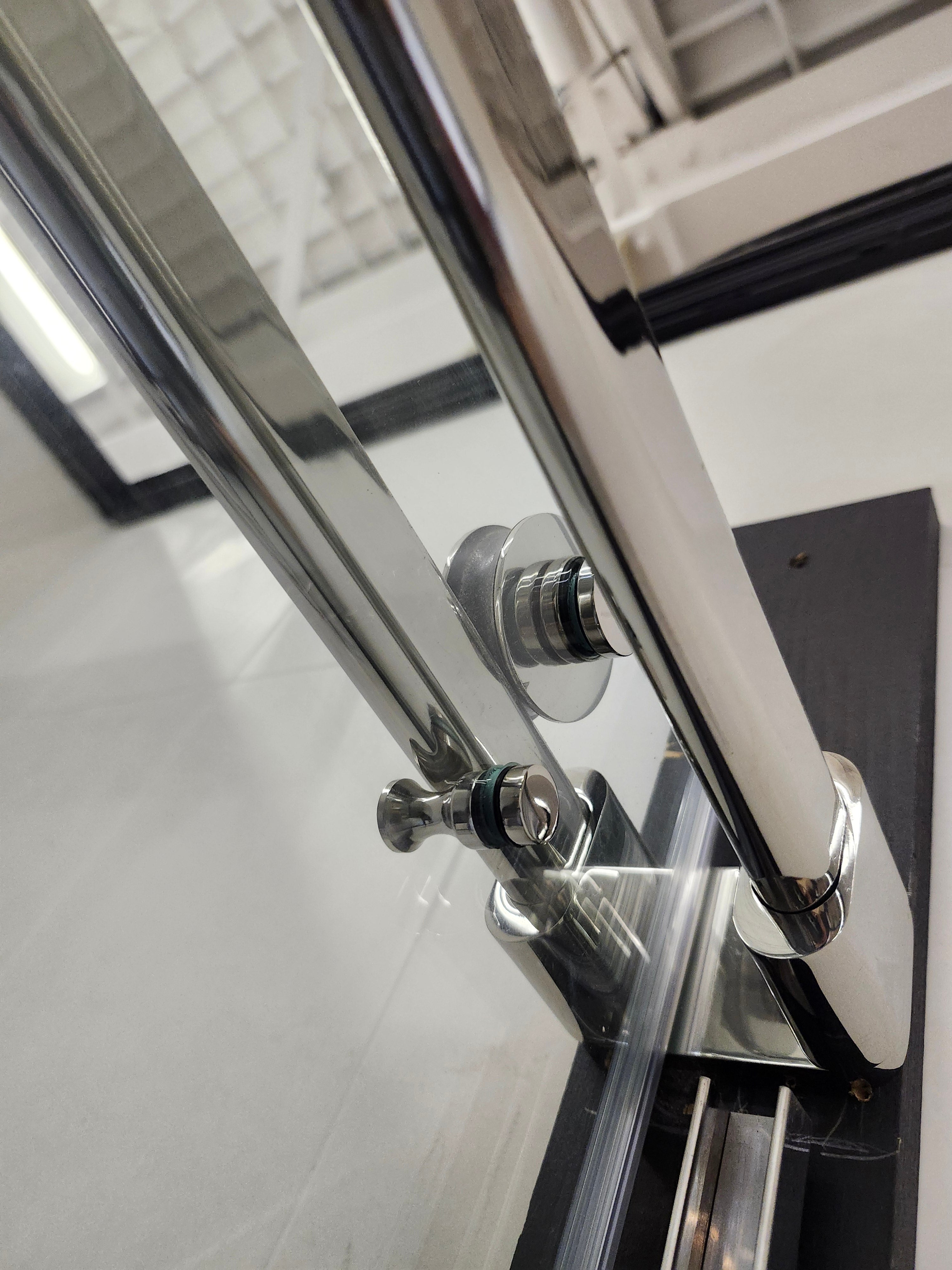 60x36 Shower Base and 60x79 Shower Door Combo (as is)
